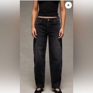American eagle stretch barrel jeans